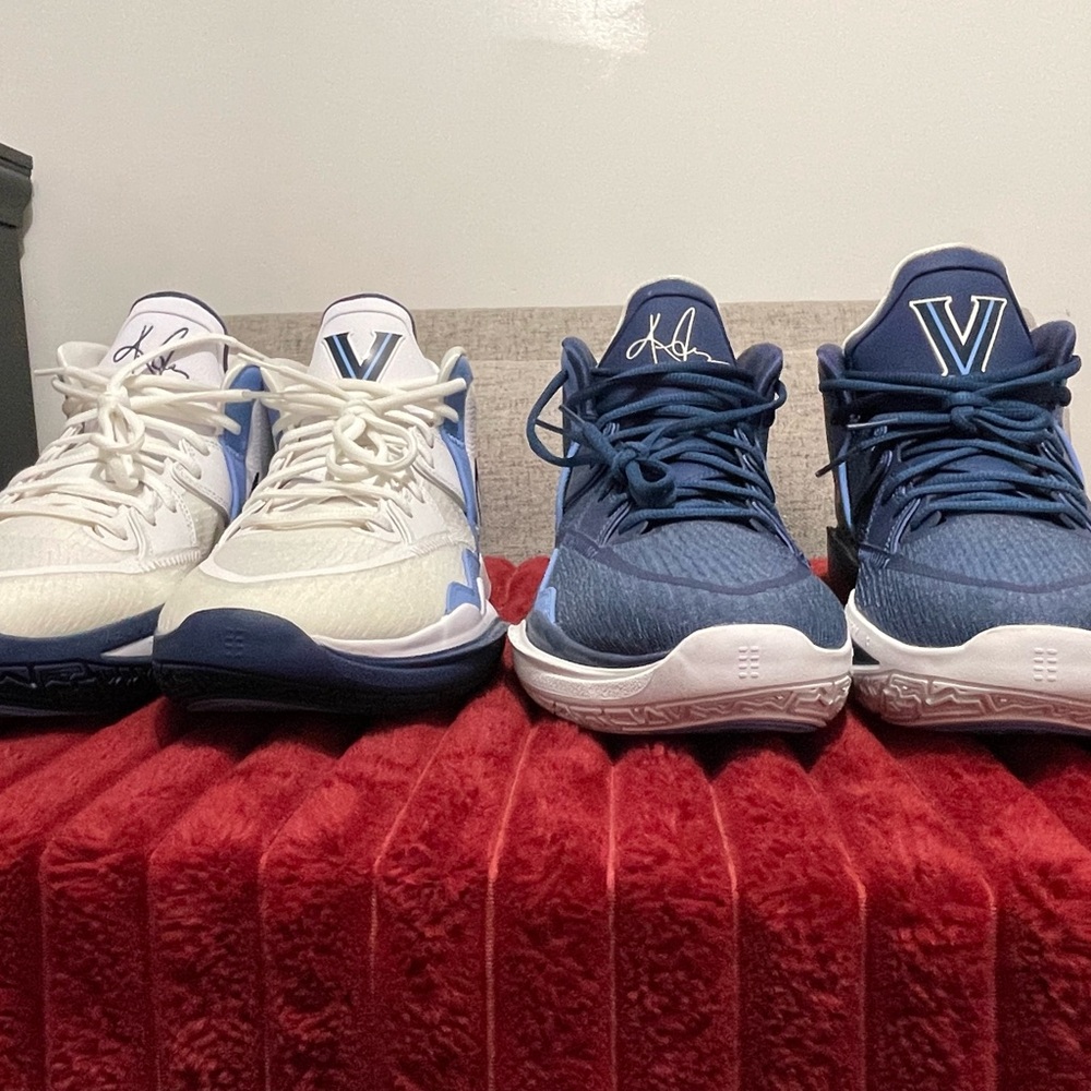 Rare Nike Kyrie 4 Infinity “Villanova University” Home & Away Set Size 14 Men’s